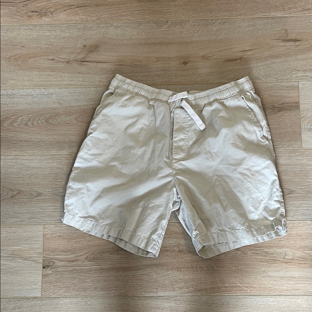 Goodfellow & Co Men's Tan Flat Front Shorts